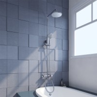 Душевая система Iddis Chip с верхним душем, хром, CHISB1Fi06