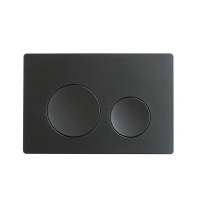 Инсталляция Orange CI01-100W+APB144, с подвесным безободковым унитазом, сиденье микролифт, клавиша смыва черная матовая