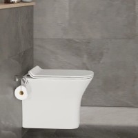 Инсталляция Orange CI02-100W+APB244, с подвесным безободковым унитазом, сиденье микролифт, клавиша смыва черная матовая