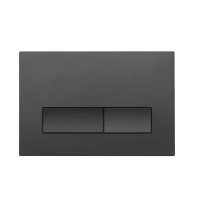 Инсталляция Orange CI07-150W+APB244, с подвесным безободковым унитазом, сиденье микролифт, клавиша смыва черная матовая