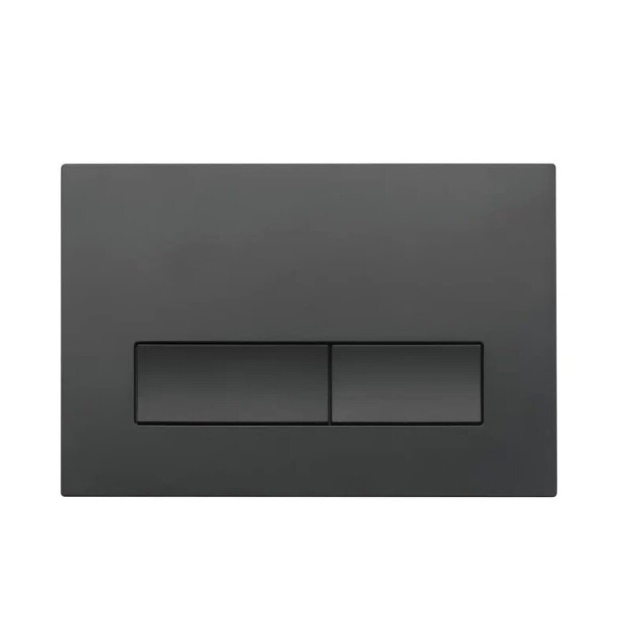 Инсталляция Orange CI07-150W+APB244, с подвесным безободковым унитазом, сиденье микролифт, клавиша смыва черная матовая