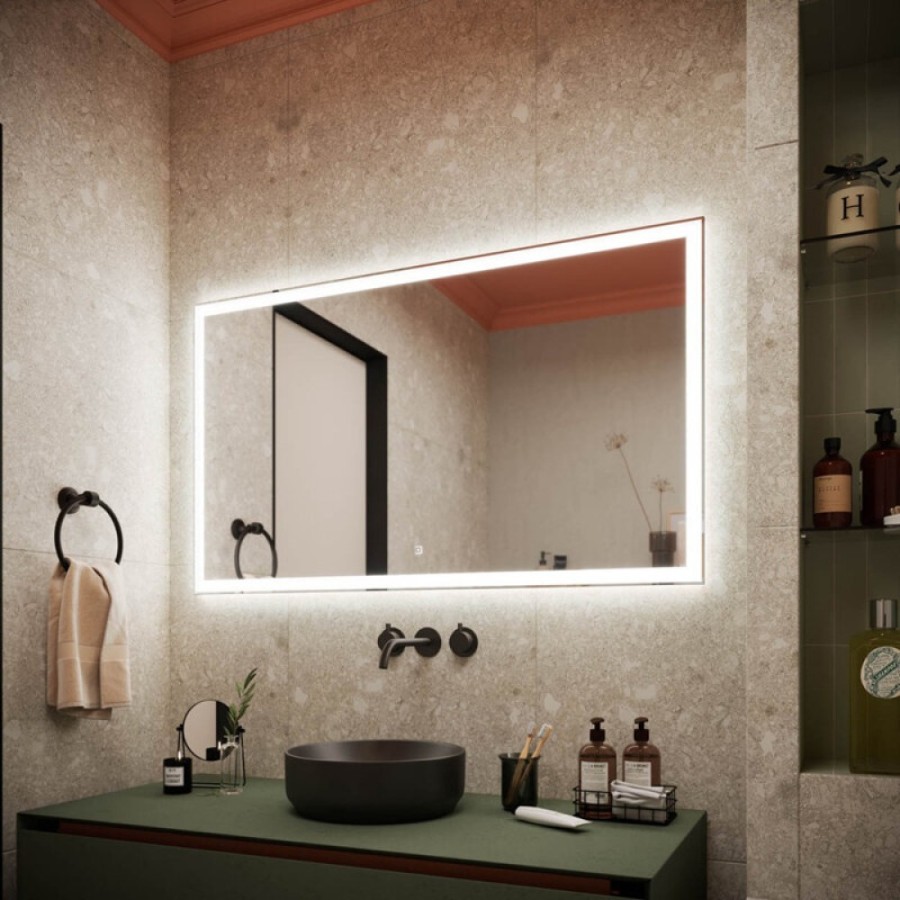 Зеркало Sancos City CI1200 120, с подсветкой, 120 х 70 см