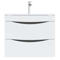 Тумба под раковину Iddis Cloud 60 см подвесная, белый, CLO60W0i95