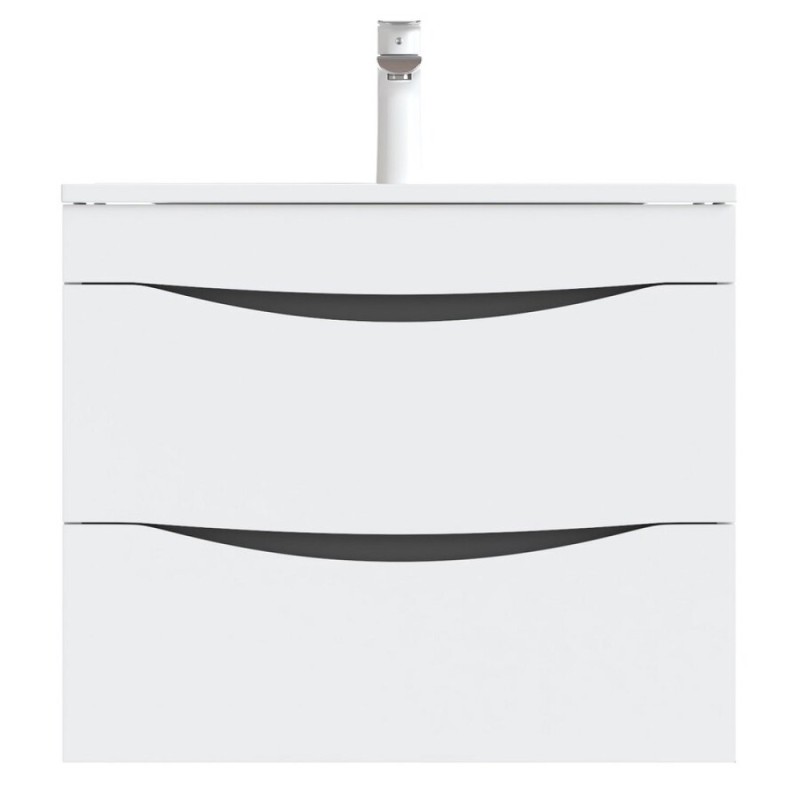 Тумба под раковину Iddis Cloud 60 см подвесная, белый, CLO60W0i95