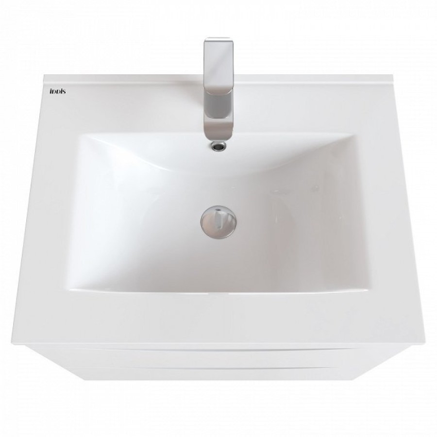 Тумба с раковиной Iddis Cloud CLO60W0i95K 60 см подвесная