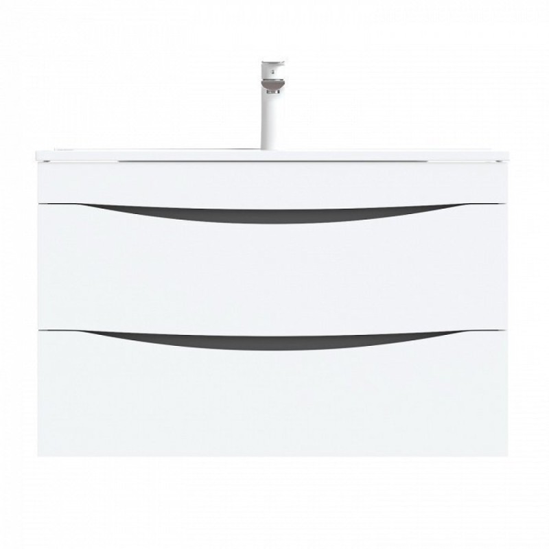 Тумба с раковиной Iddis Cloud CLO80W0i95K 80 см подвесная