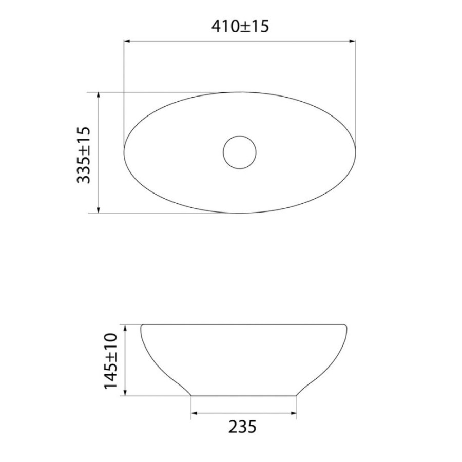 Раковина Iddis Cloud CLOWS06i27 41 см накладная, белый
