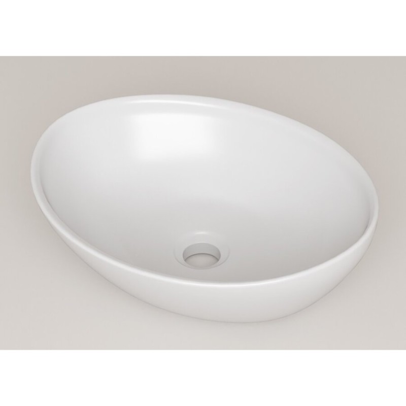 Раковина Iddis Cloud CLOWS06i27 41 см накладная, белый