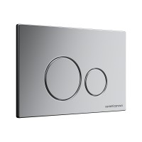 Клавиша смыва Ceramica Nova Round, CN001M, механическая, хром матовый