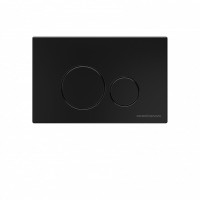 Инсталляция для унитаза Ceramicanova Envision CN1001B/Round, с кнопкой и креплениями, цвет черный матовый