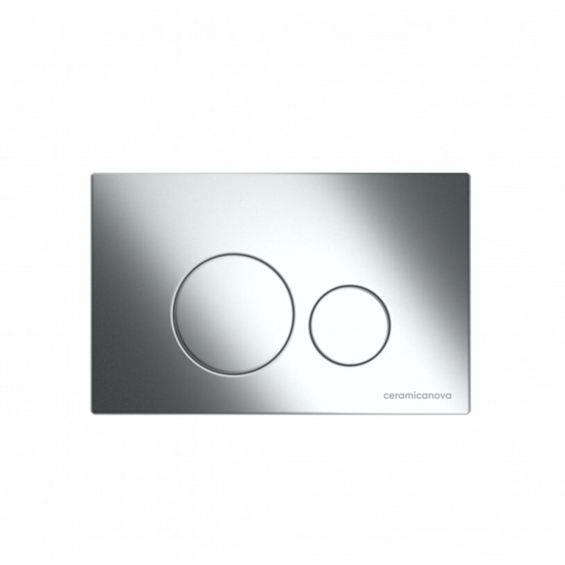 Инсталляция для унитаза Ceramicanova Envision CN1001CH/Round, с кнопкой и креплениями, цвет хром