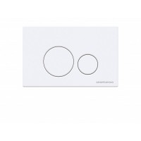 Инсталляция для унитаза Ceramicanova Envision CN1001W/Round, с кнопкой и креплениями, цвет белый