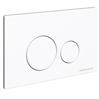 Инсталляция для унитаза Ceramicanova Envision CN1001W/Round, с кнопкой и креплениями, цвет белый