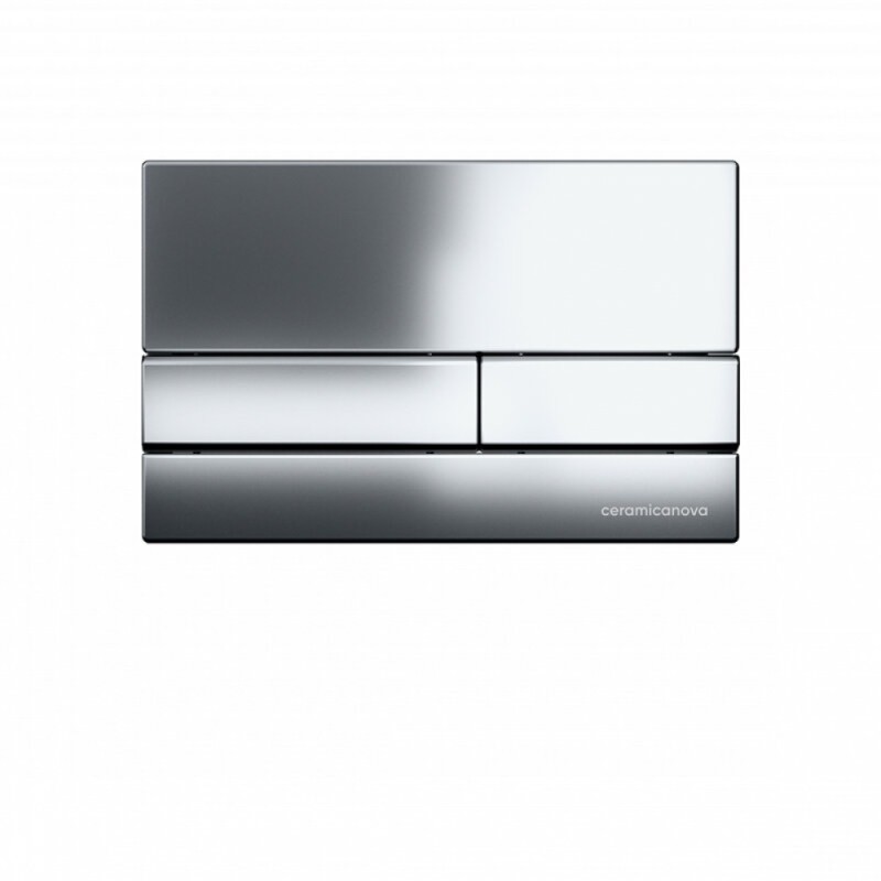 Инсталляция для унитаза Ceramicanova Envision CN1002CH/Flat, с кнопкой и креплениями, цвет хром