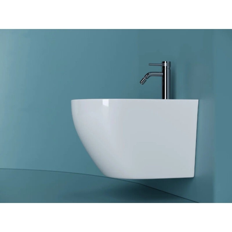 Подвесное биде Ceramicanova Uno CN11002, цвет белый, сантехфарфор
