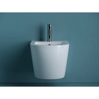 Подвесное биде Ceramicanova Uno CN11002, цвет белый, сантехфарфор