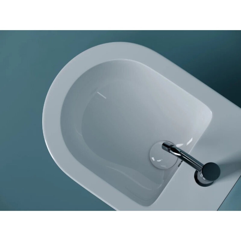 Подвесное биде Ceramicanova Uno CN11002, цвет белый, сантехфарфор