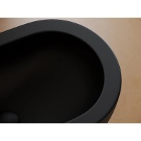 Подвесное биде Ceramicanova Uno CN11002MB, цвет черный матовый, сантехфарфор