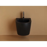Подвесное биде Ceramicanova Uno CN11002MB, цвет черный матовый, сантехфарфор