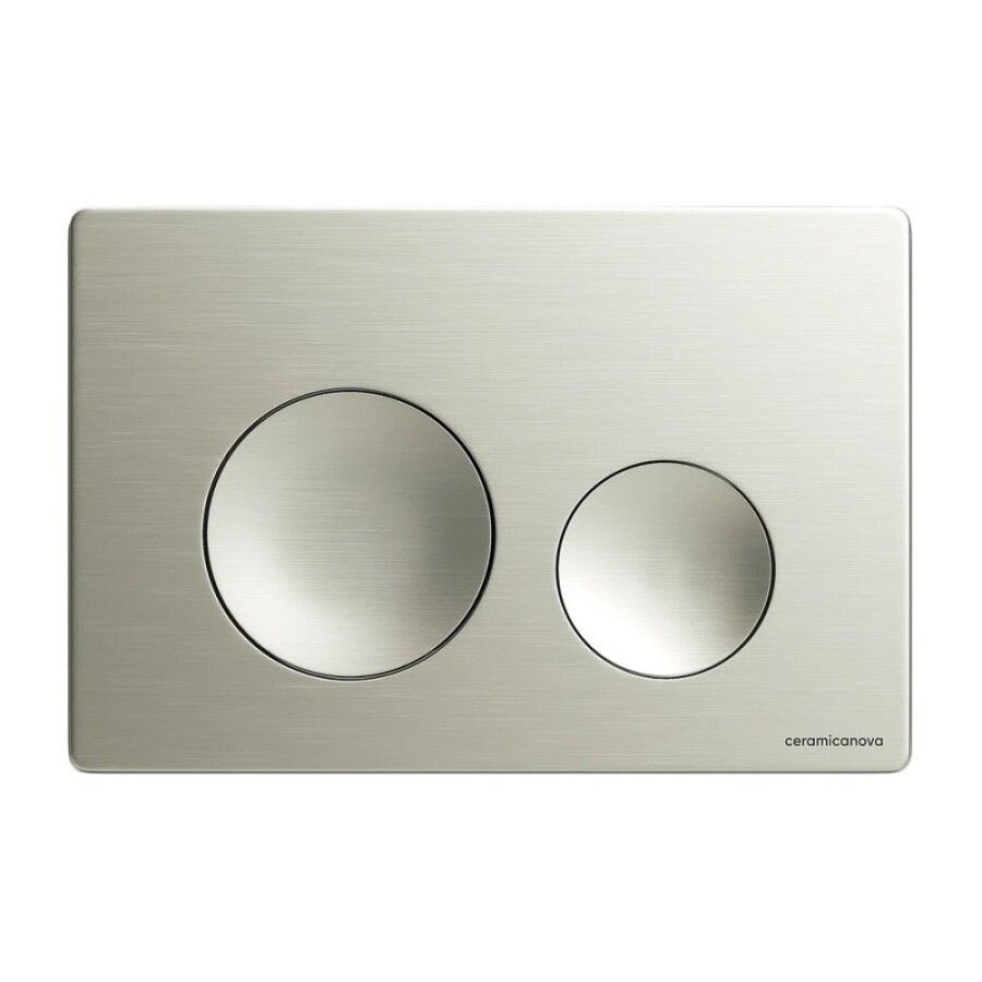 Клавиша смыва Ceramicanova Balance Circle CN12-001BN, механическая, брашированный никель