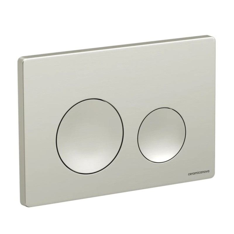 Клавиша смыва Ceramicanova Balance Circle CN12-001BN, механическая, брашированный никель