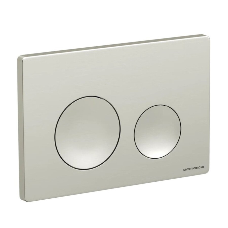 Клавиша смыва Ceramicanova Balance Circle CN12-001BN, механическая, брашированный никель