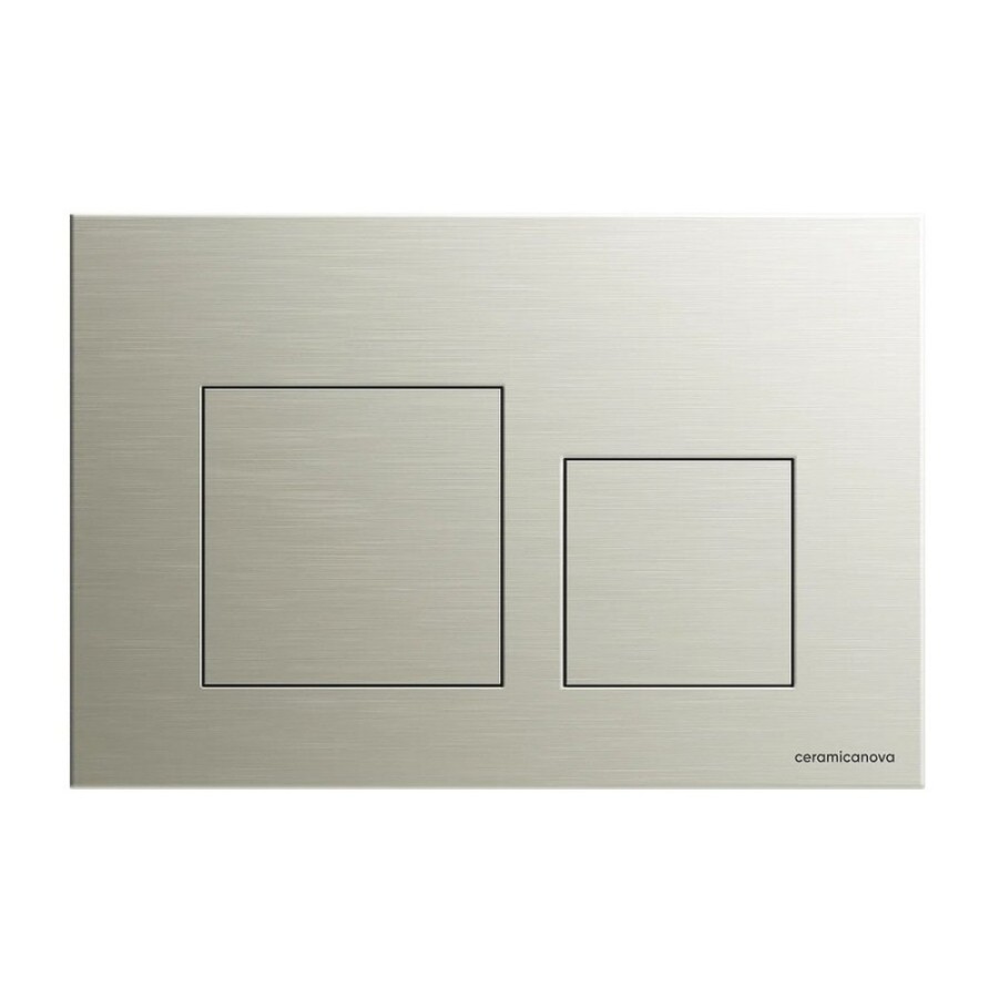 Клавиша смыва Ceramicanova Balance Square CN12-002BN, механическая, брашированный никель