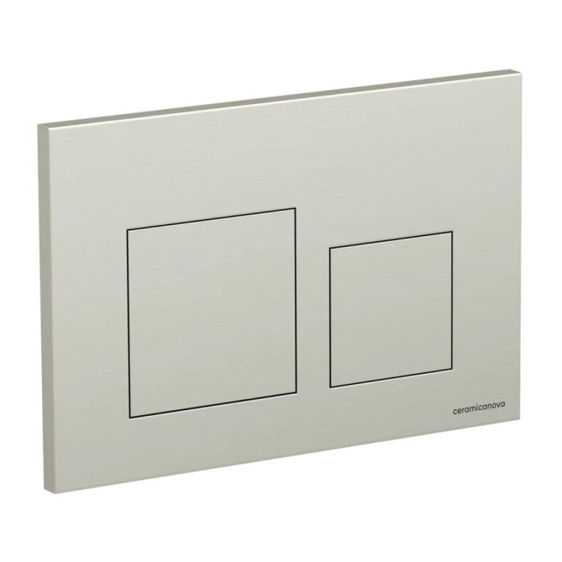 Клавиша смыва Ceramicanova Balance Square CN12-002BN, механическая, брашированный никель
