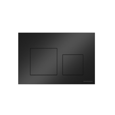 Клавиша смыва Ceramicanova Square CN12-002MB, механическая, черная матовая