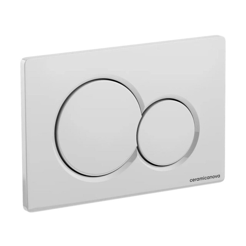 Клавиша смыва Ceramicanova Balance Sphere CN12-003W, механическая, белый