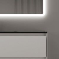 Тумба под раковину Sancos Cento 120, подвесная, белый глянец, CN120-1W