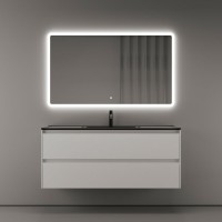 Тумба под раковину Sancos Cento 120, подвесная, белый глянец, CN120-1W