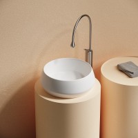 Раковина Ceramicanova Maya CN12004, 40 см, сантехфарфор, накладная, белый