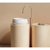 Раковина Ceramicanova Maya CN12004, 40 см, сантехфарфор, накладная, белый