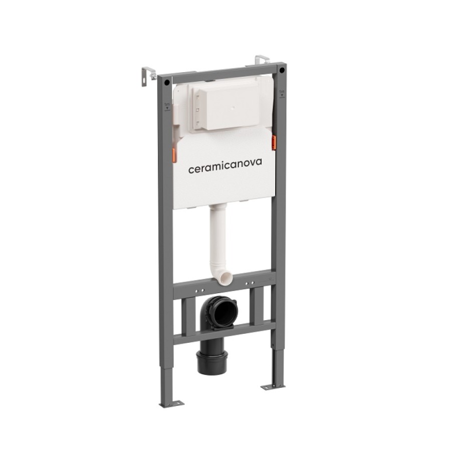 Инсталляция для унитаза Ceramicanova Balance CN121001, серая