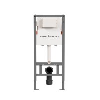 Инсталляция для унитаза Ceramicanova Balance CN121001, серая