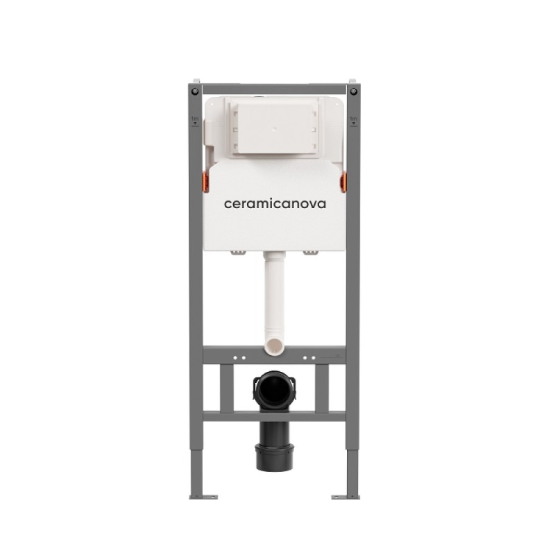 Инсталляция для унитаза Ceramicanova Balance CN121001, серая