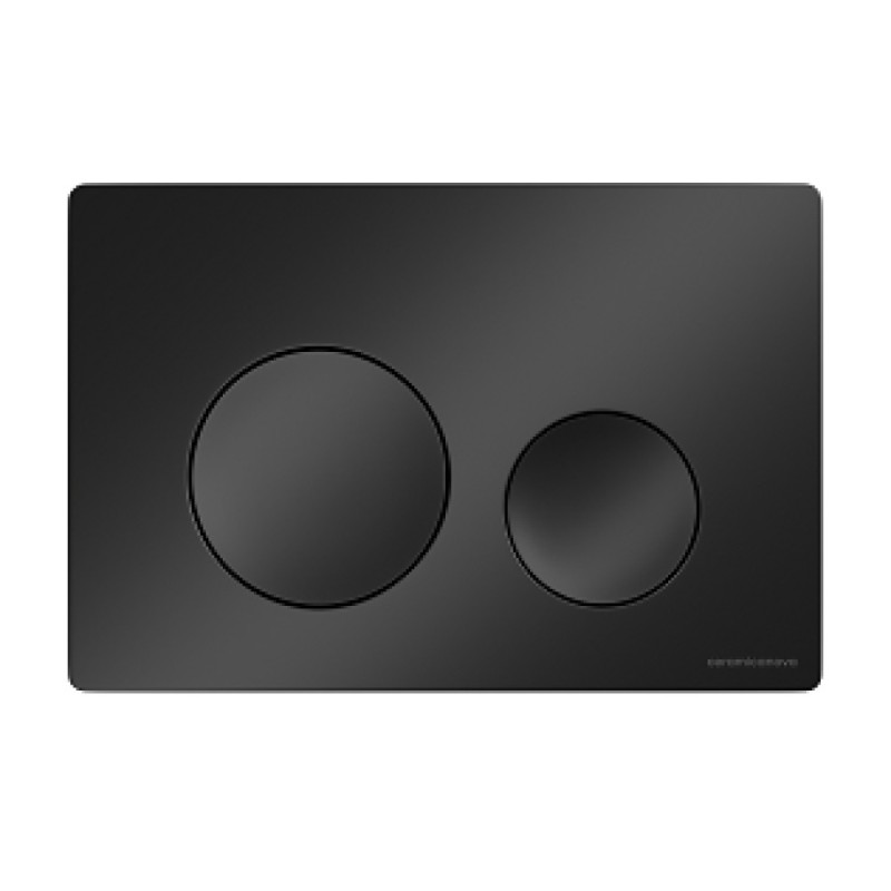 Инсталляция для унитаза Ceramicanova Balance CN121001MB, клавиша Circle черный матовый