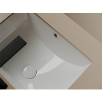 Раковина Ceramicanova Era CN15002, 46 см, сантехфарфор, белый