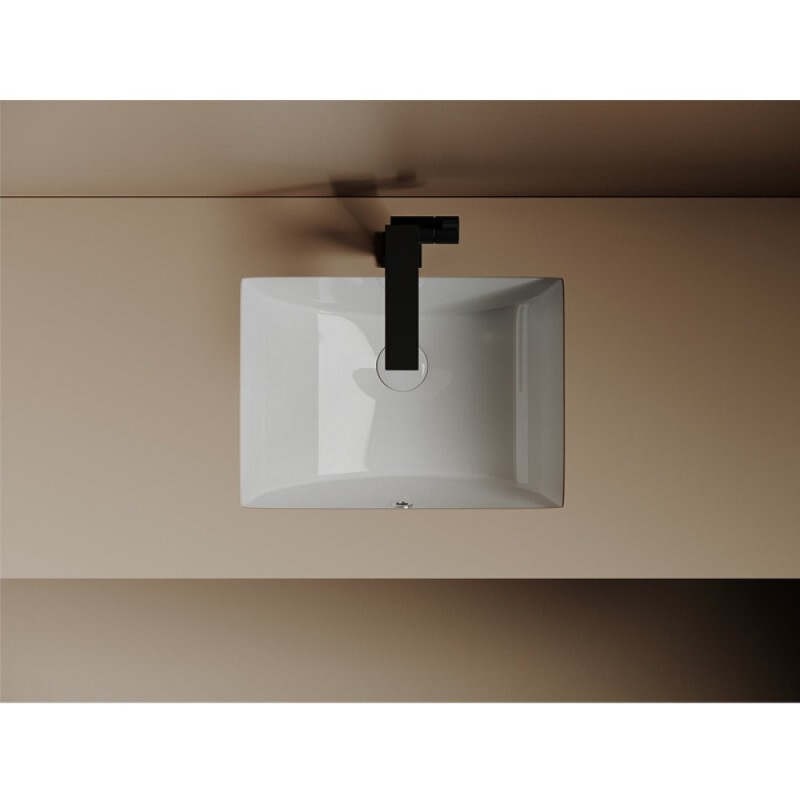Раковина Ceramicanova Era CN15002, 46 см, сантехфарфор, белый