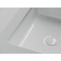 Раковина Ceramicanova Era CN15003, 46 см, сантехфарфор, белый