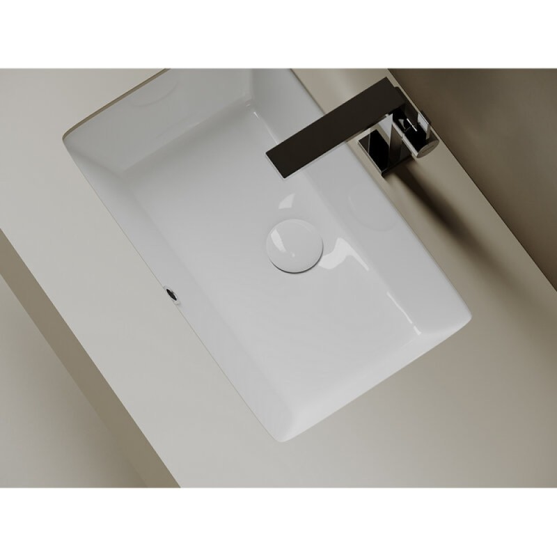 Раковина Ceramicanova Era CN15004, 52.5 см, сантехфарфор, белый