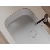 Раковина Ceramicanova Era CN15006, 57 см, сантехфарфор, белый