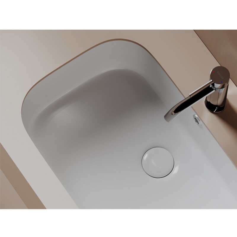 Раковина Ceramicanova Era CN15006, 57 см, сантехфарфор, белый
