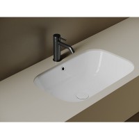 Раковина Ceramicanova Era CN15007, 61 см, сантехфарфор, белый