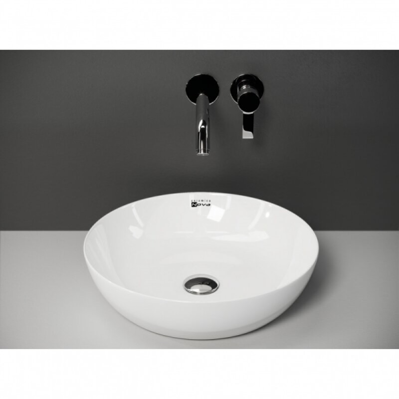 Раковина Ceramicanova Access CN1508, 45 см, сантехфарфор, белая