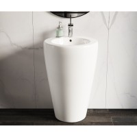 Раковина напольная Ceramicanova, 52,5 x 52 x 86 см, CN1807, сантехфарфор