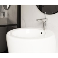 Раковина напольная Ceramicanova, 52,5 x 52 x 86 см, CN1807, сантехфарфор