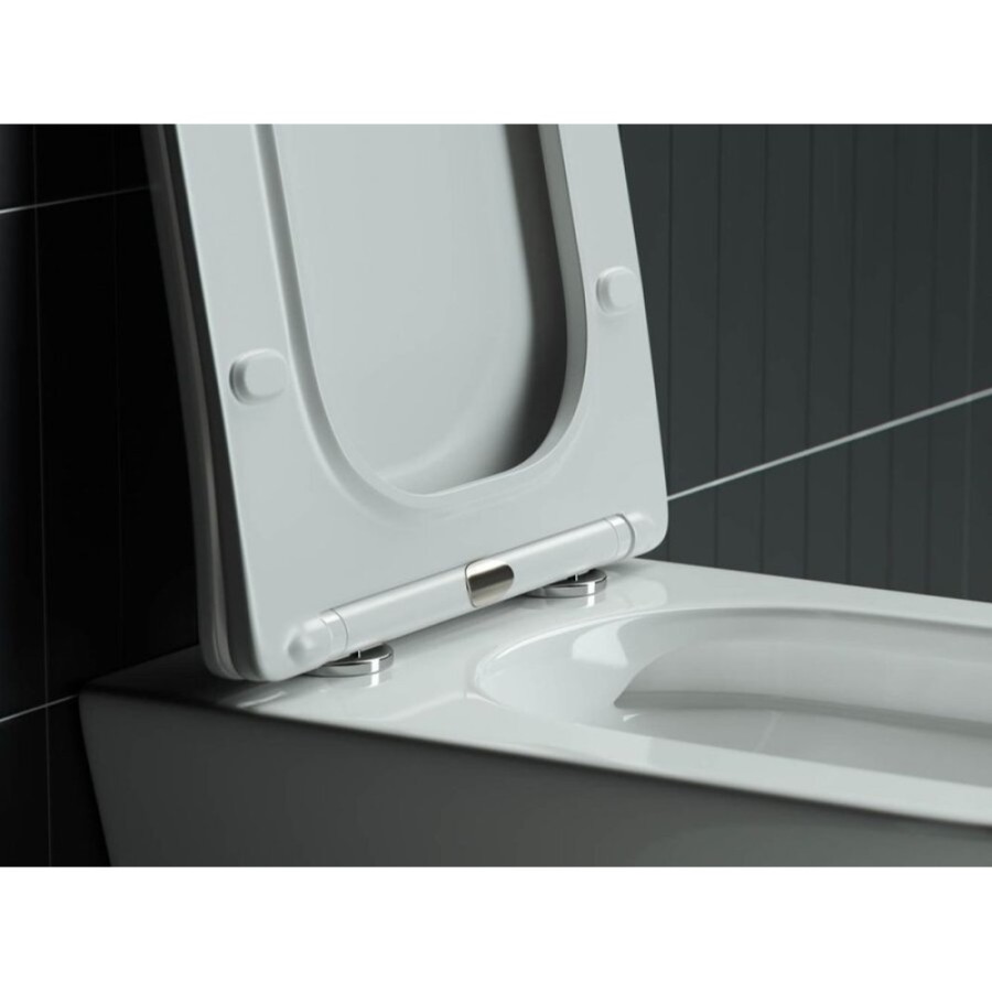 Подвесной унитаз Ceramicanova Mono Rimless CN1902 35 x 50 x 36 см безободковый, сантехфасфор, с сиденьем Soft Close