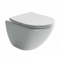 Инсталляция Ceramicanova Balance CN1905_121001CH, с безободковым унитазом Mono, сиденье микролифт, клавиша Circle хром